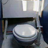 Julias alte Toilette