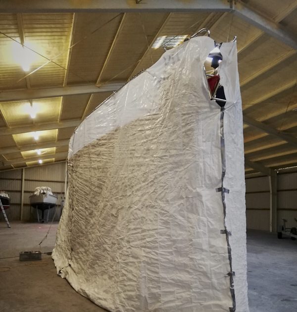 Eingehüllt in Folie