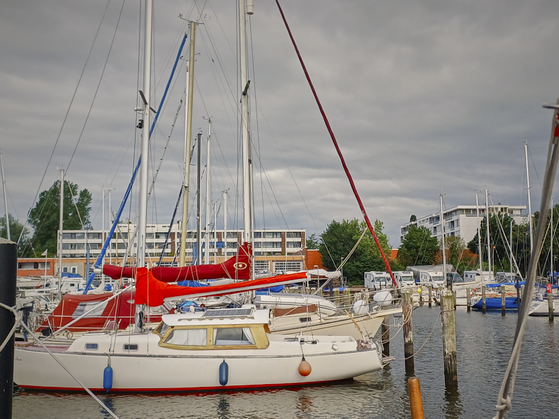 Ein schöner Hafen Blick