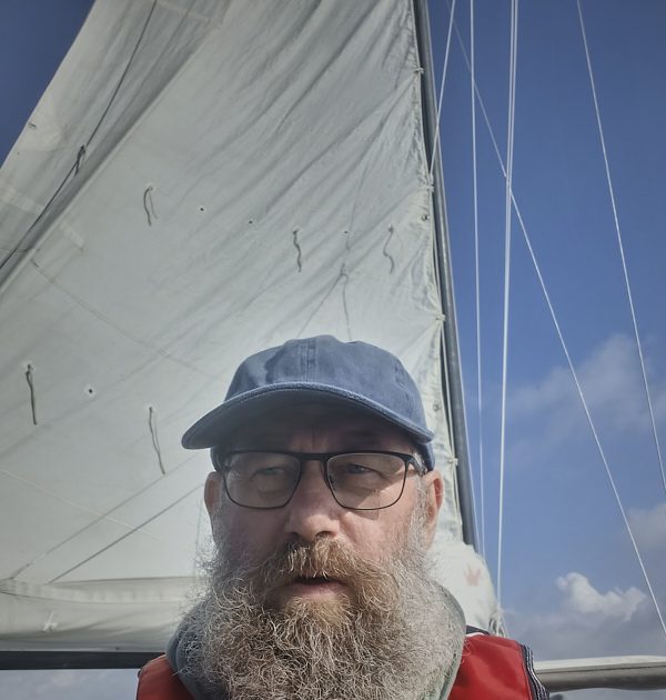 Robert endlich unter Segel